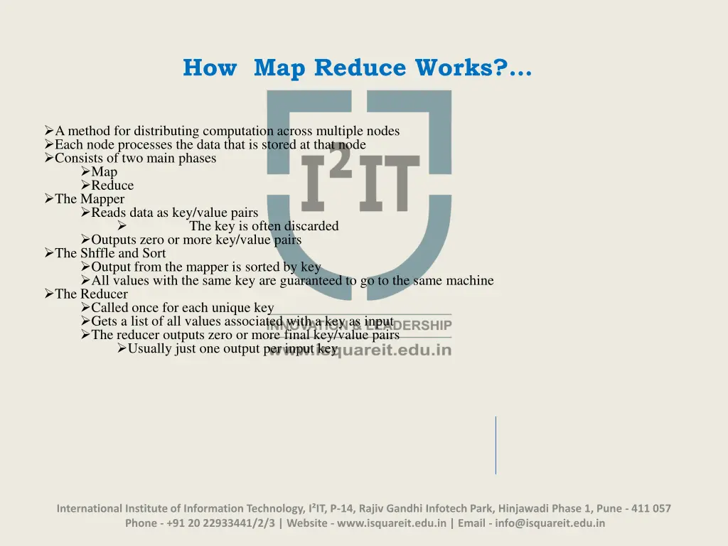 how map reduce works 1