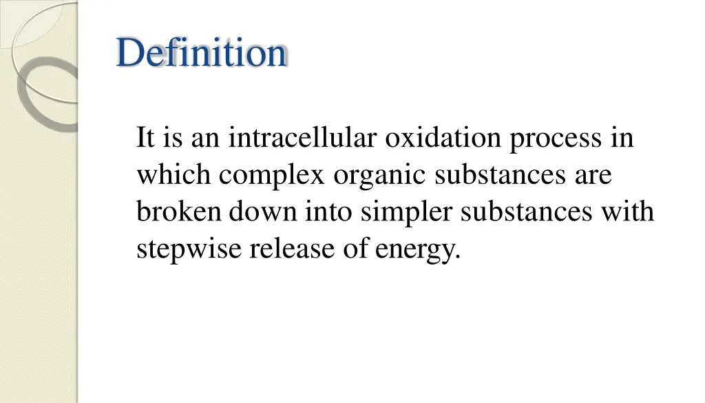 definition