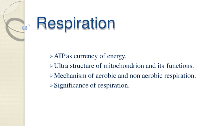 respiration