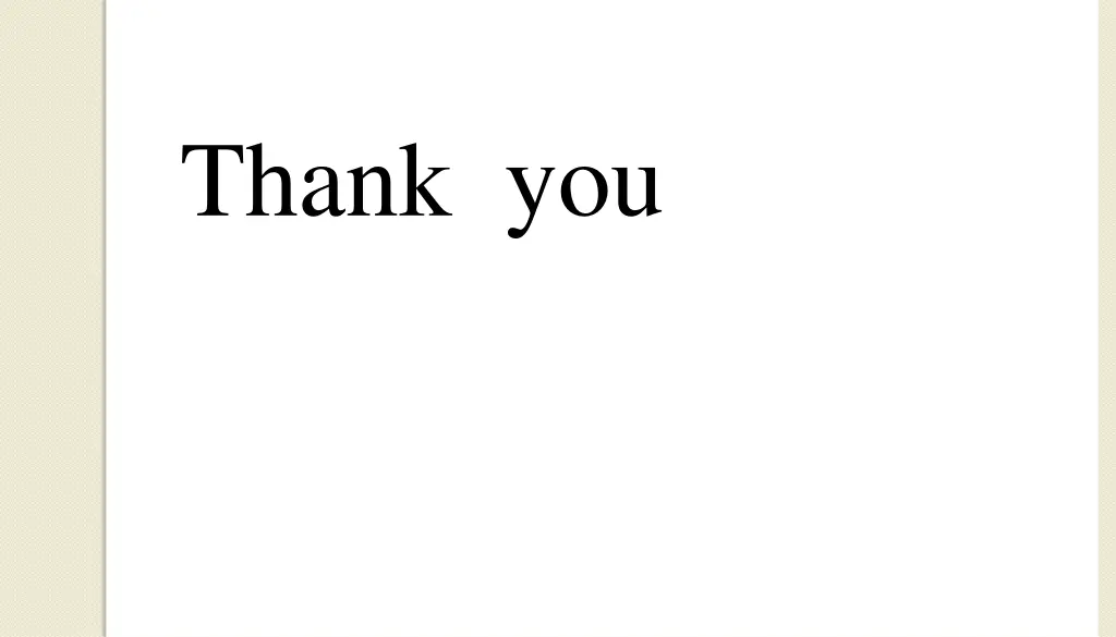 thank you