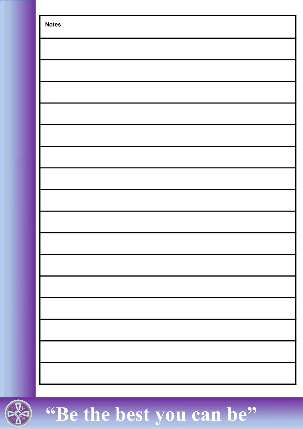 notes