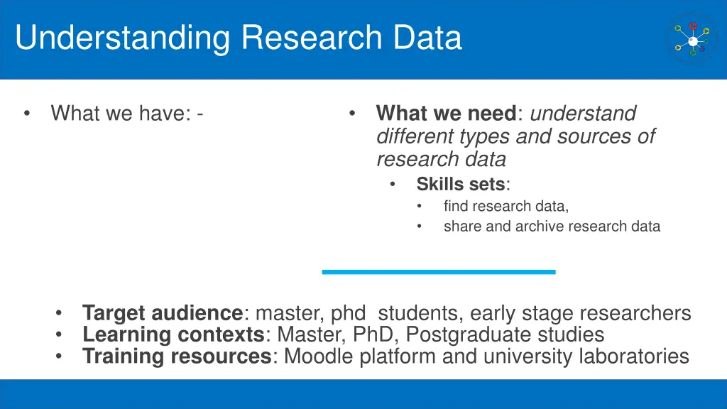 understanding research data