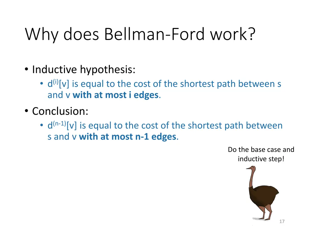 why does bellman ford work