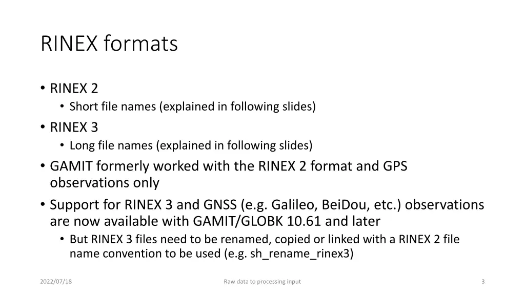 rinex formats