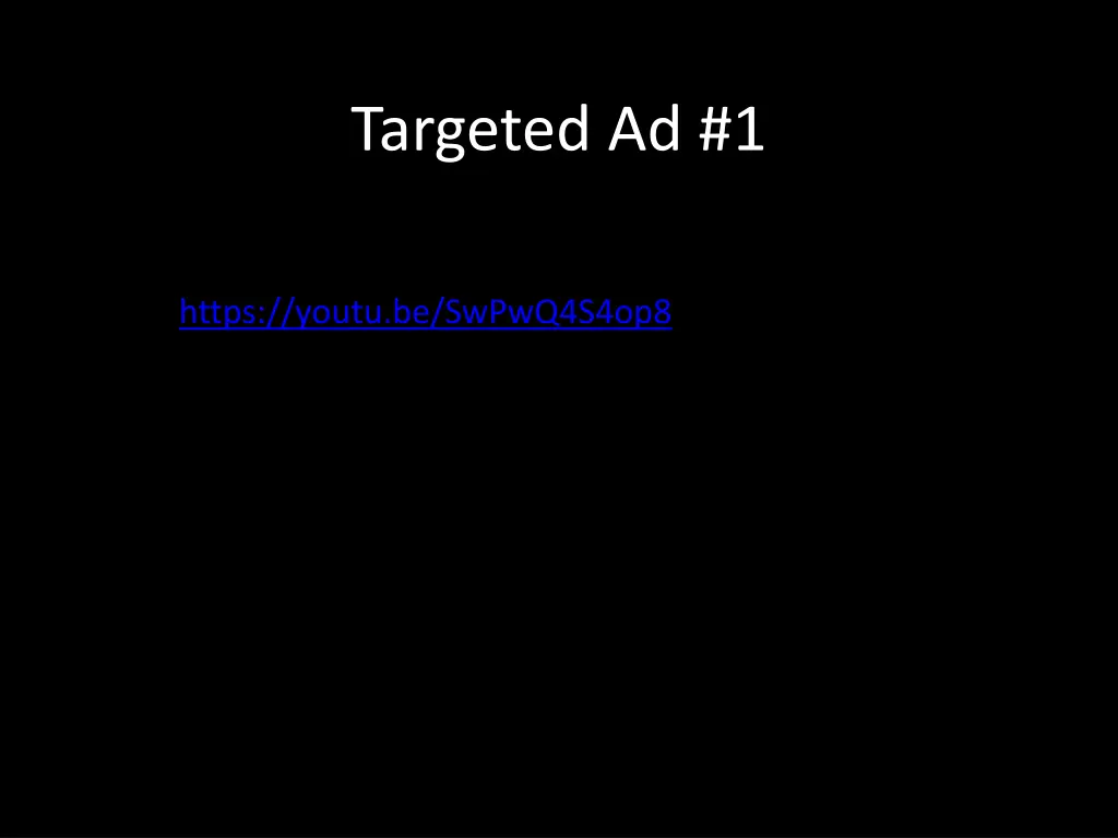 targeted ad 1