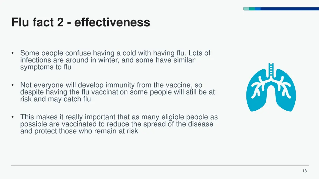 flu fact 2 effectiveness