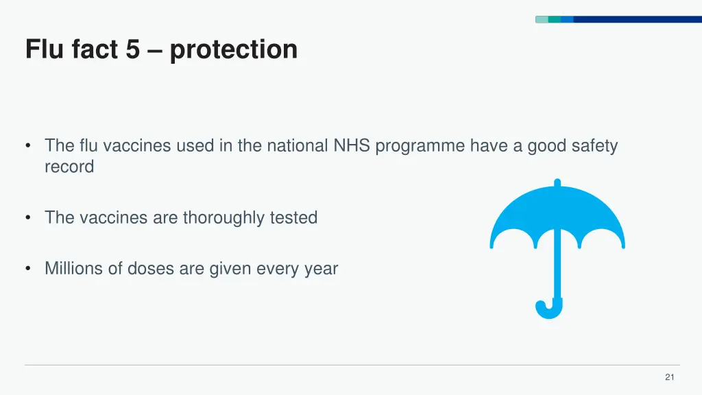 flu fact 5 protection