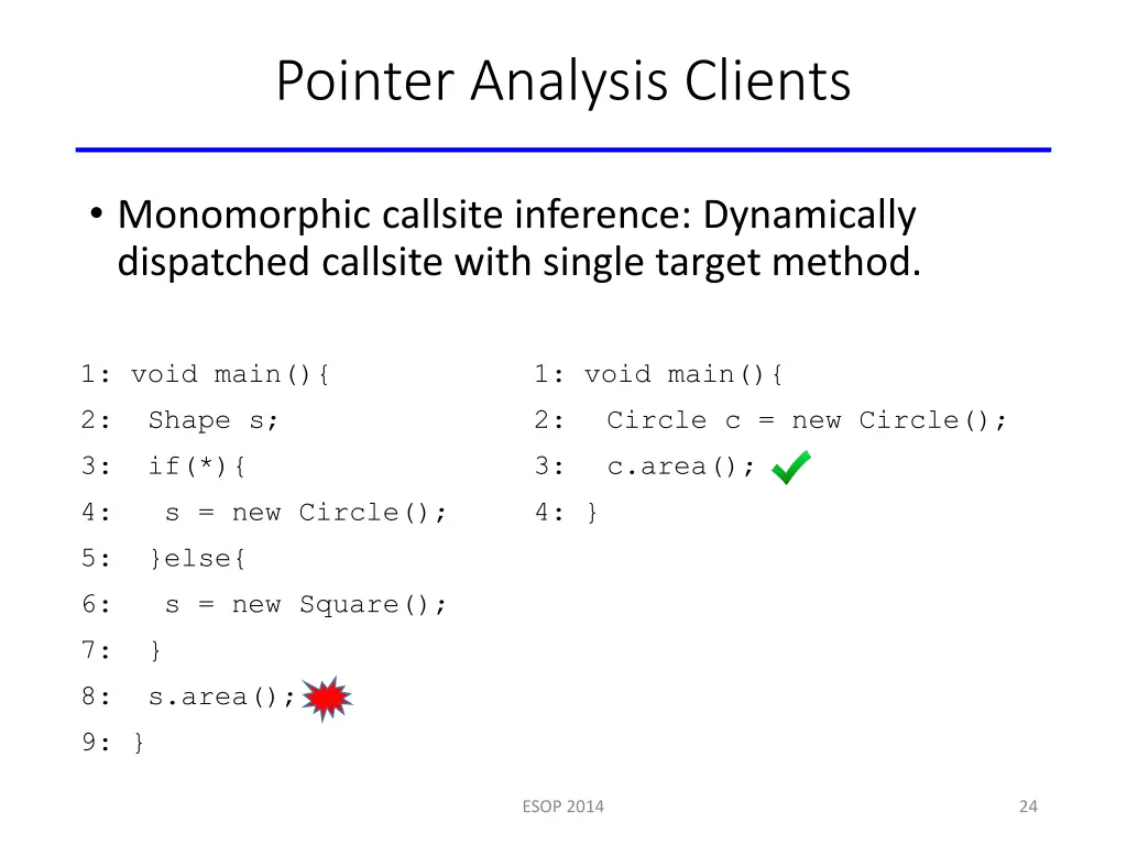 pointer analysis clients 2