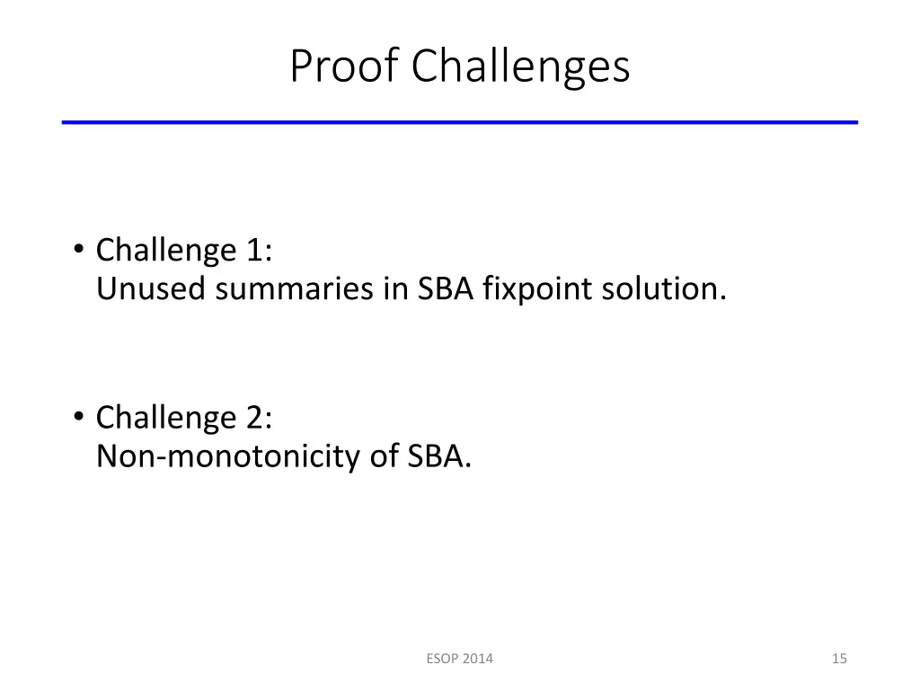 proof challenges