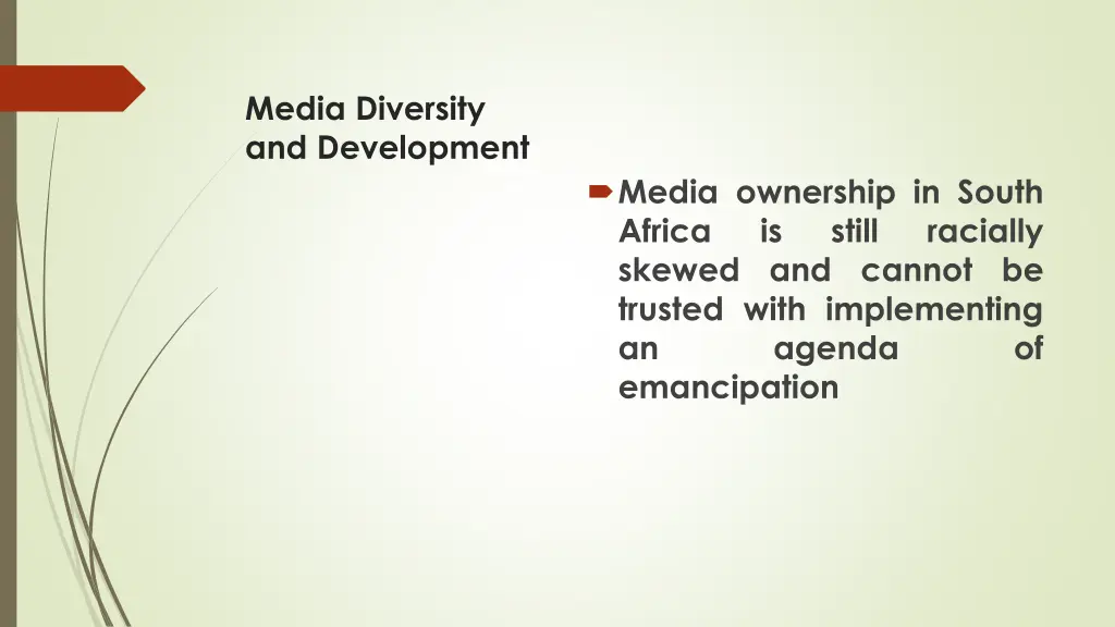 media diversity and development 1