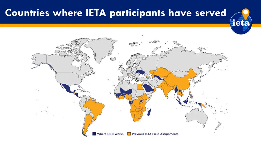 countries where ieta participants have served