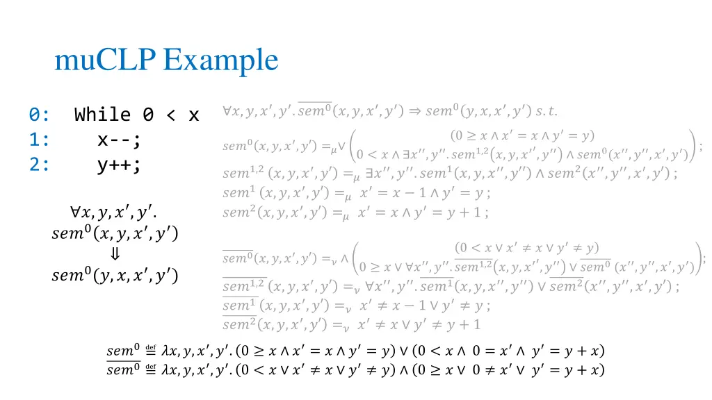 muclp example 1
