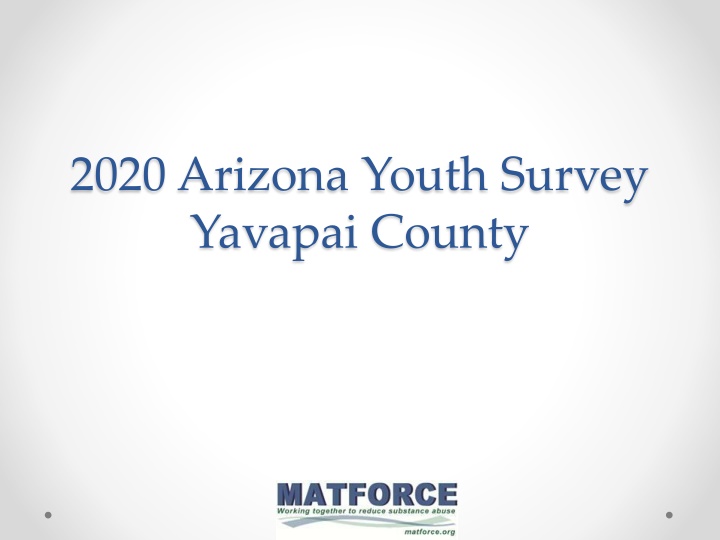 2020 arizona youth survey yavapai county
