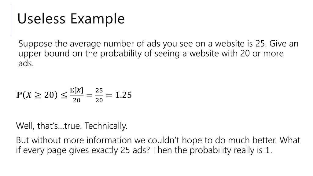 useless example 1