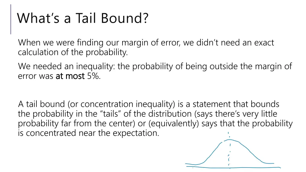 what s a tail bound