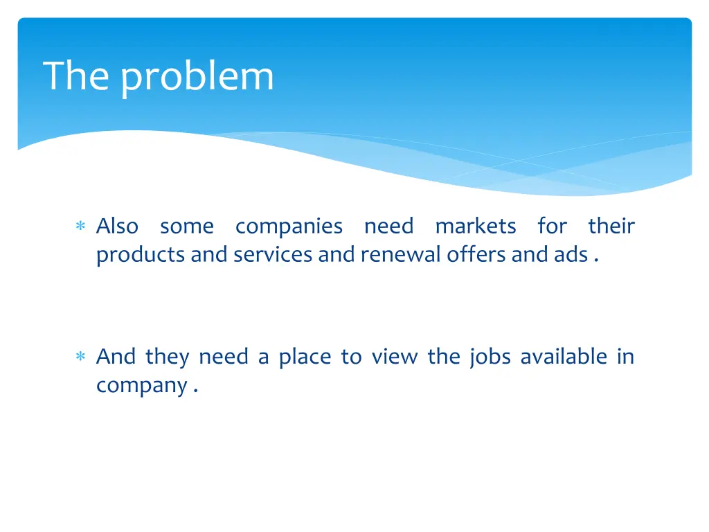 the problem 3