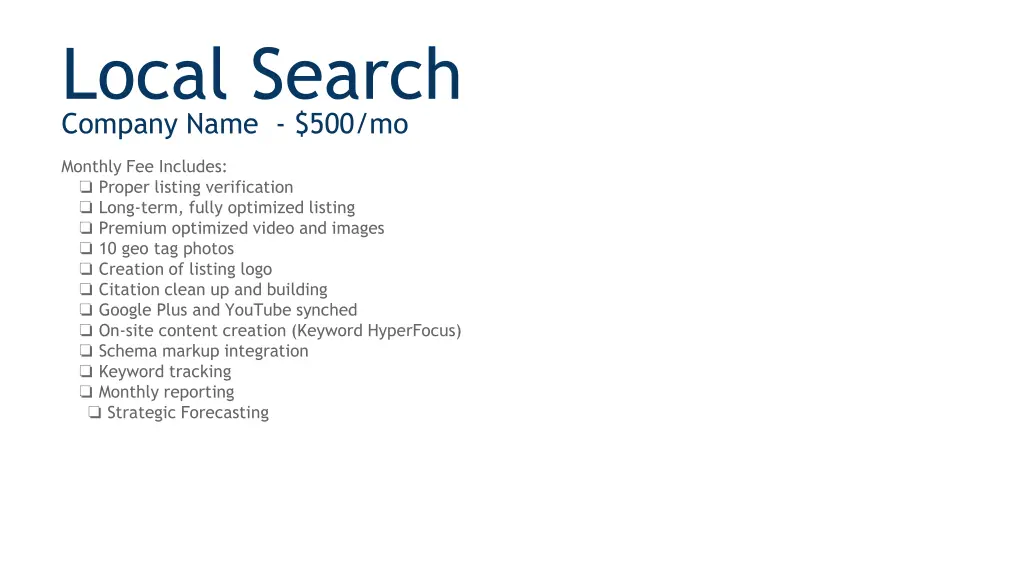 local search company name 500 mo