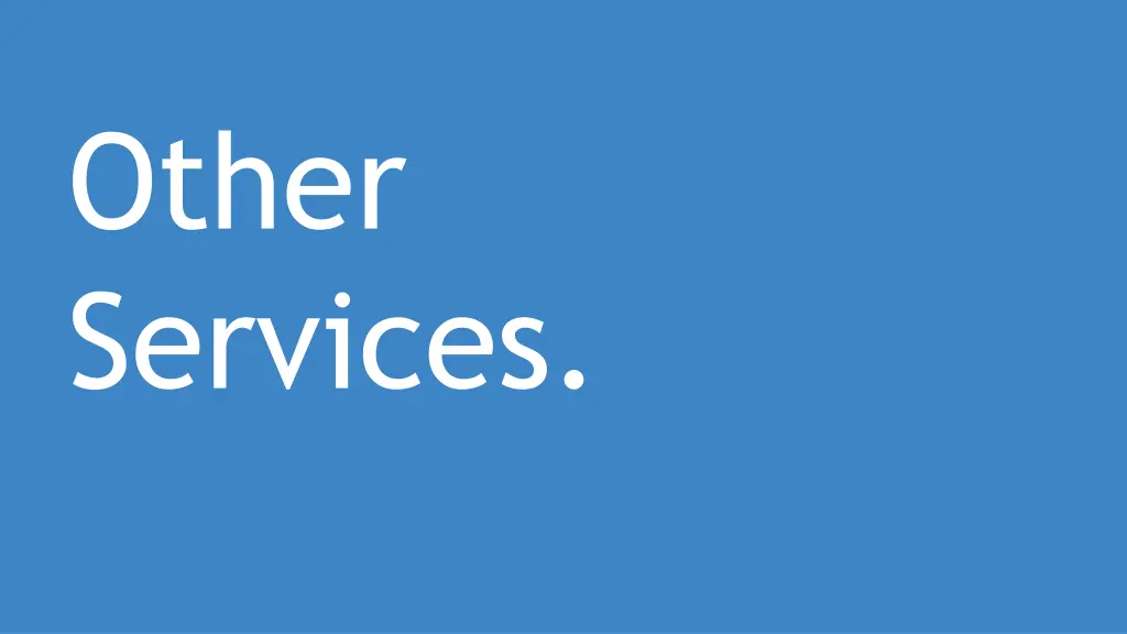 other services