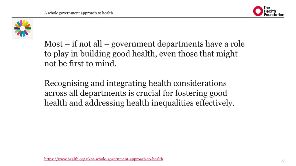 a whole government approach to health 2