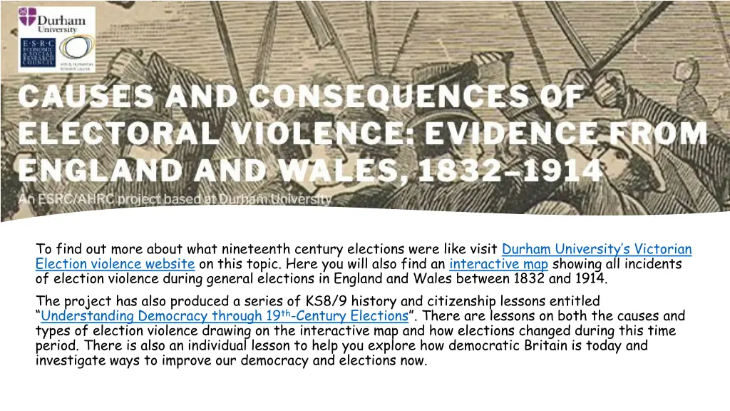 to find out more about what nineteenth century