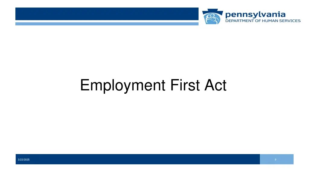 employment first act