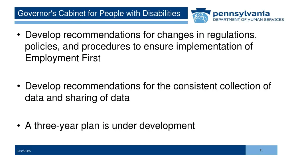 governor s cabinet for people with disabilities