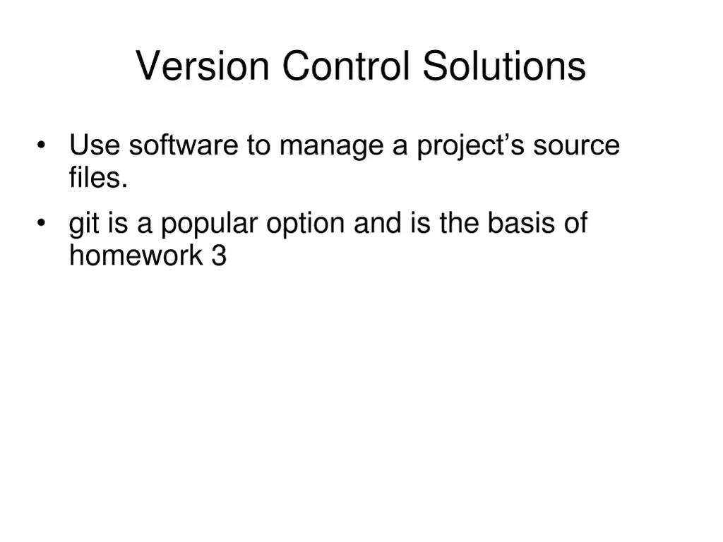 version control solutions