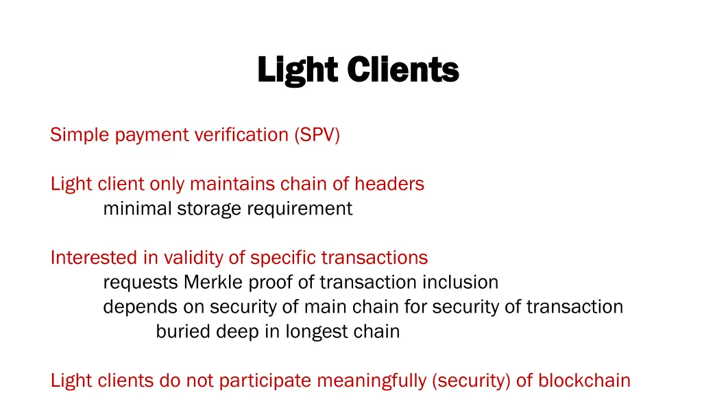 light clients light clients