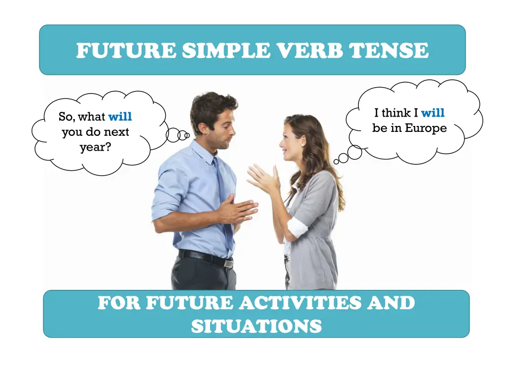 future simple verb tense