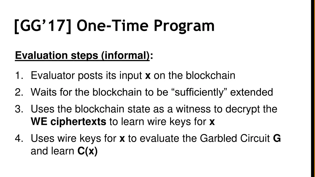 gg 17 one time program 1
