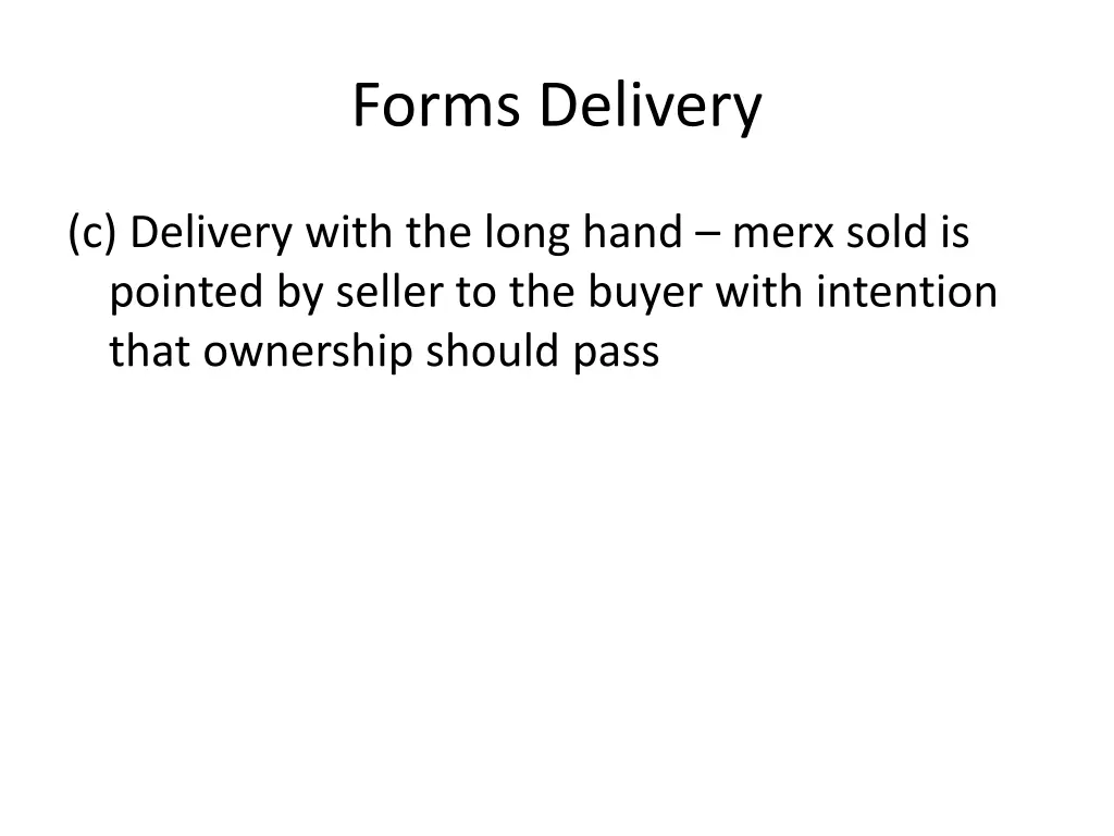 forms delivery 2