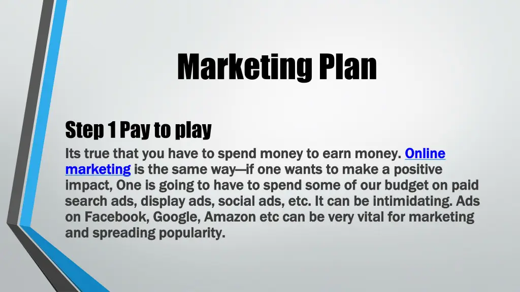 marketing plan