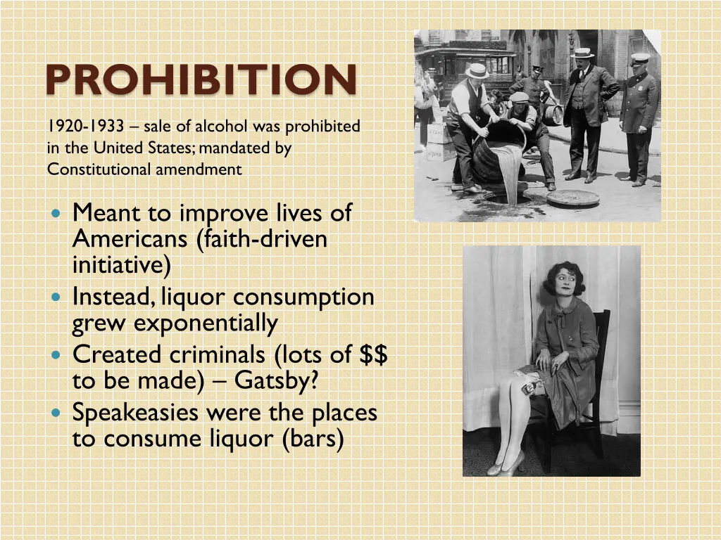 prohibition