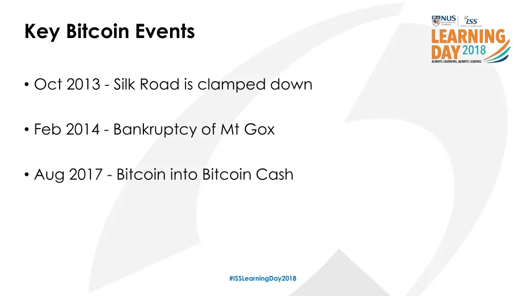key bitcoin events 1