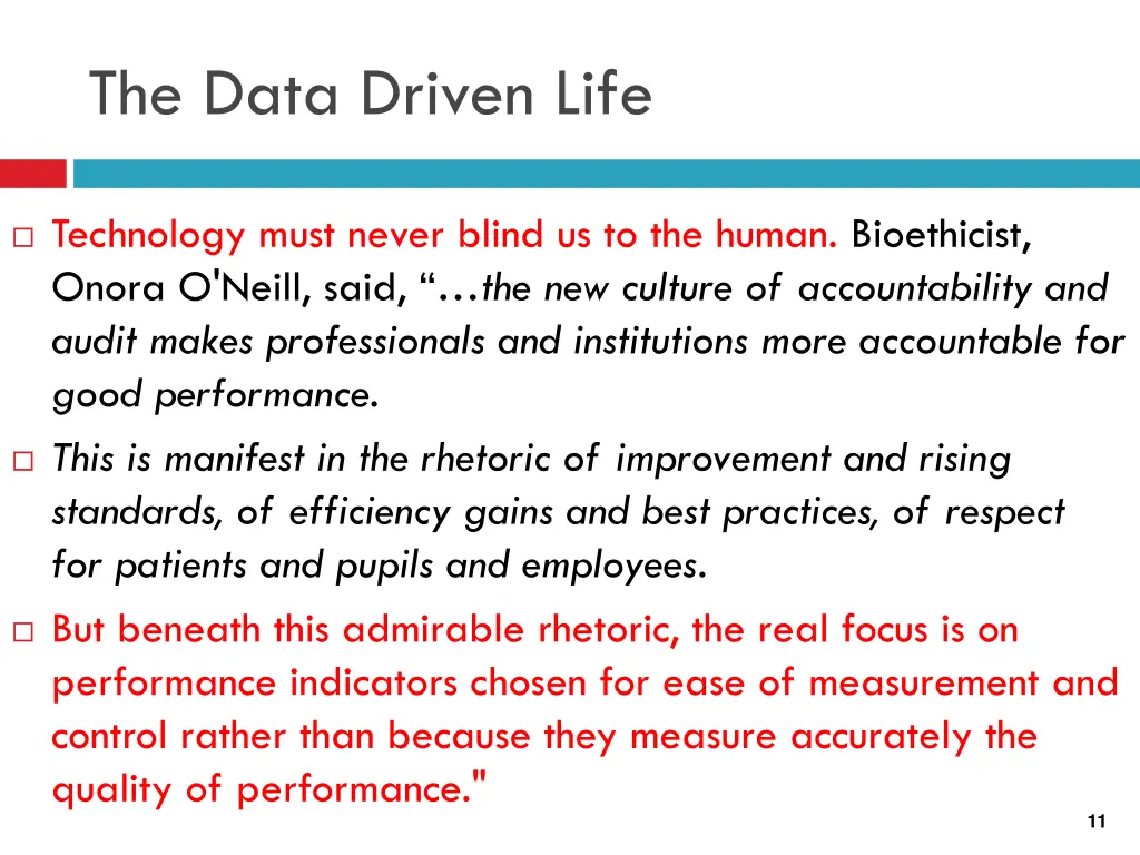 the data driven life 1