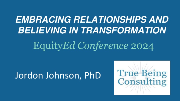 embracing relationships and believing