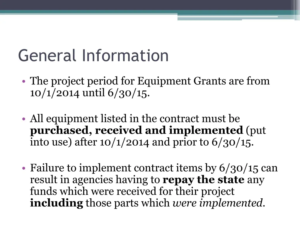 general information