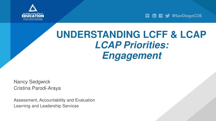 understanding lcff lcap lcap priorities engagement
