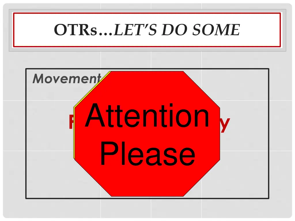 otrs let s do some 1