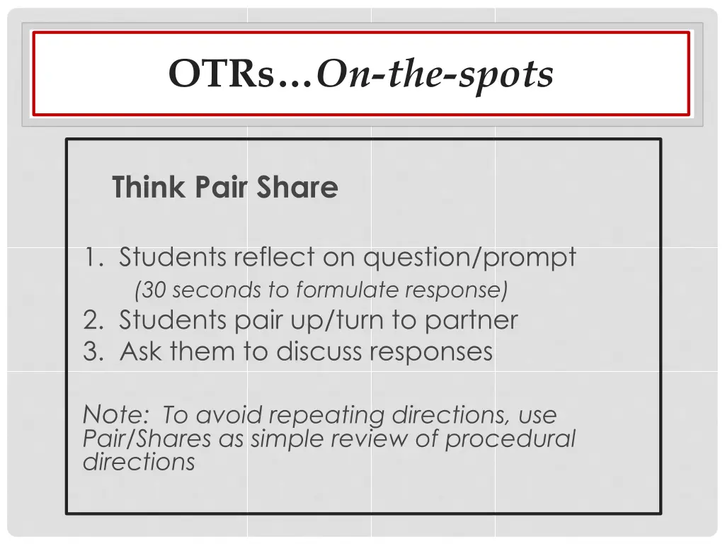 otrs on the spots 1