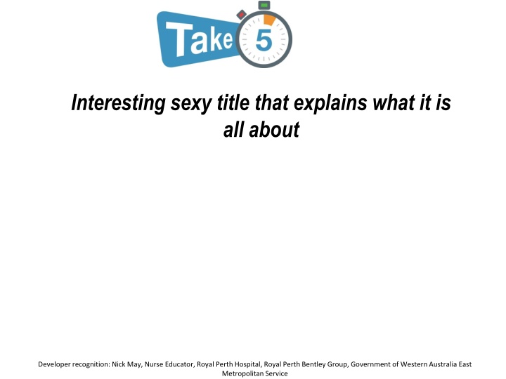 interesting sexy title that explains what