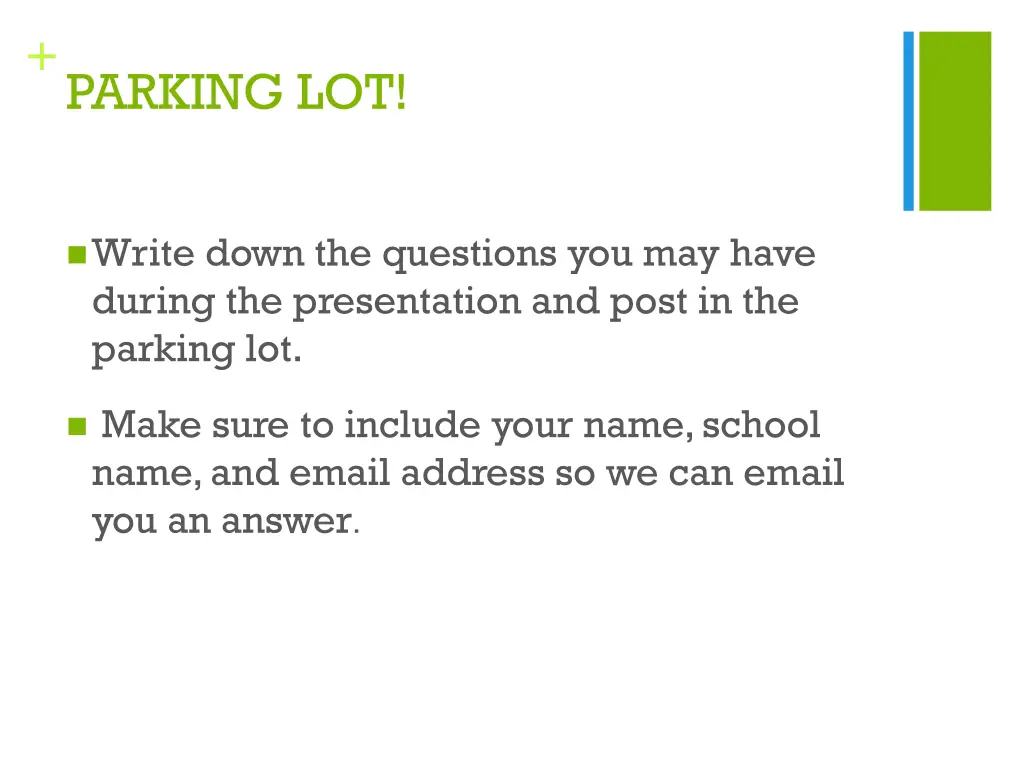 parking lot