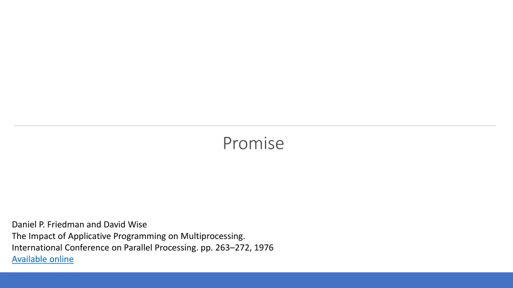 promise