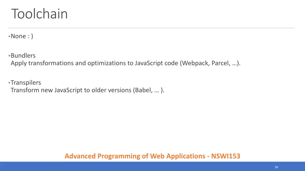 toolchain