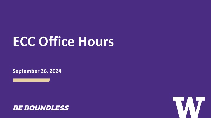 ecc office hours