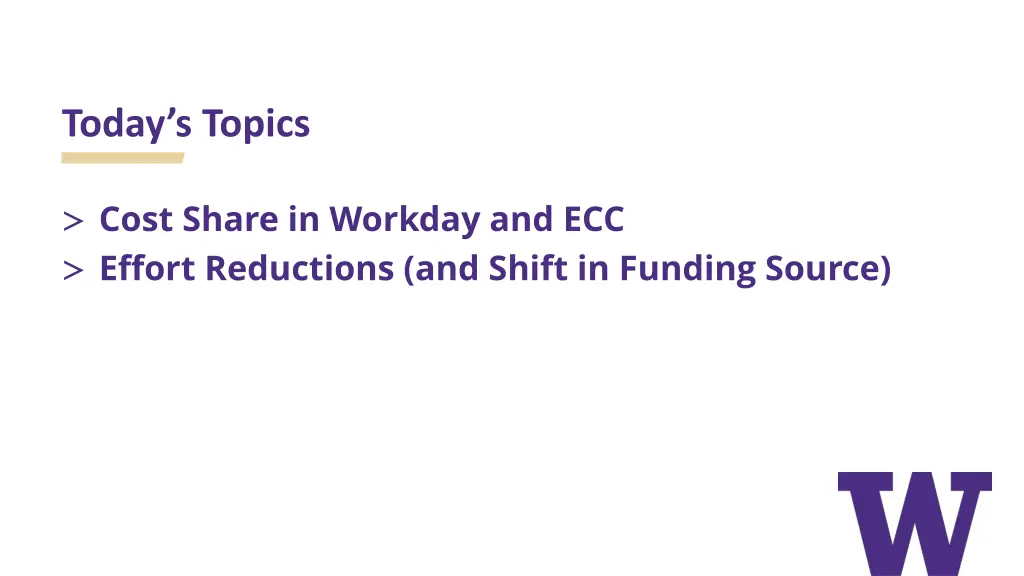 today s topics
