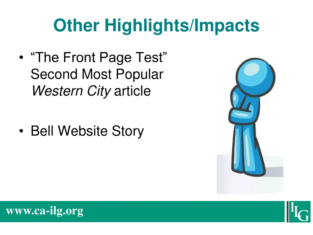 other highlights impacts