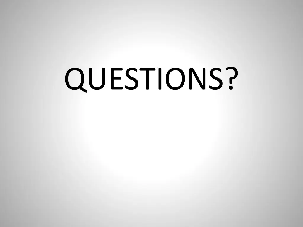 questions
