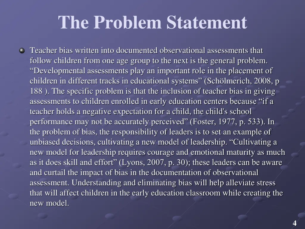 the problem statement