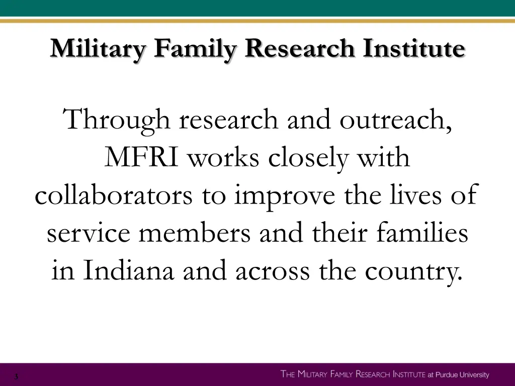 military family research institute